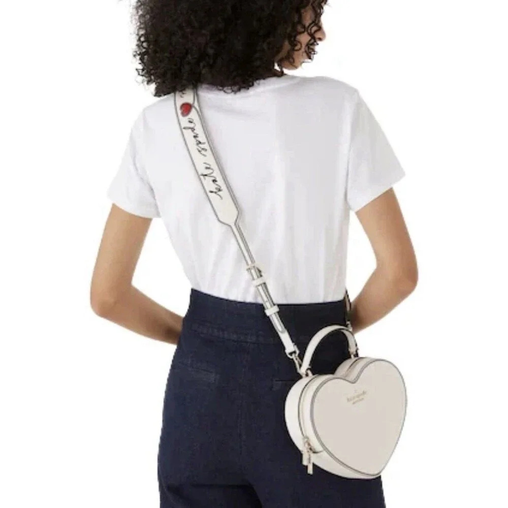 EUC Kate Spade Love Shack Heart Crossbody Purse Brand Kate Spade/New York Strap